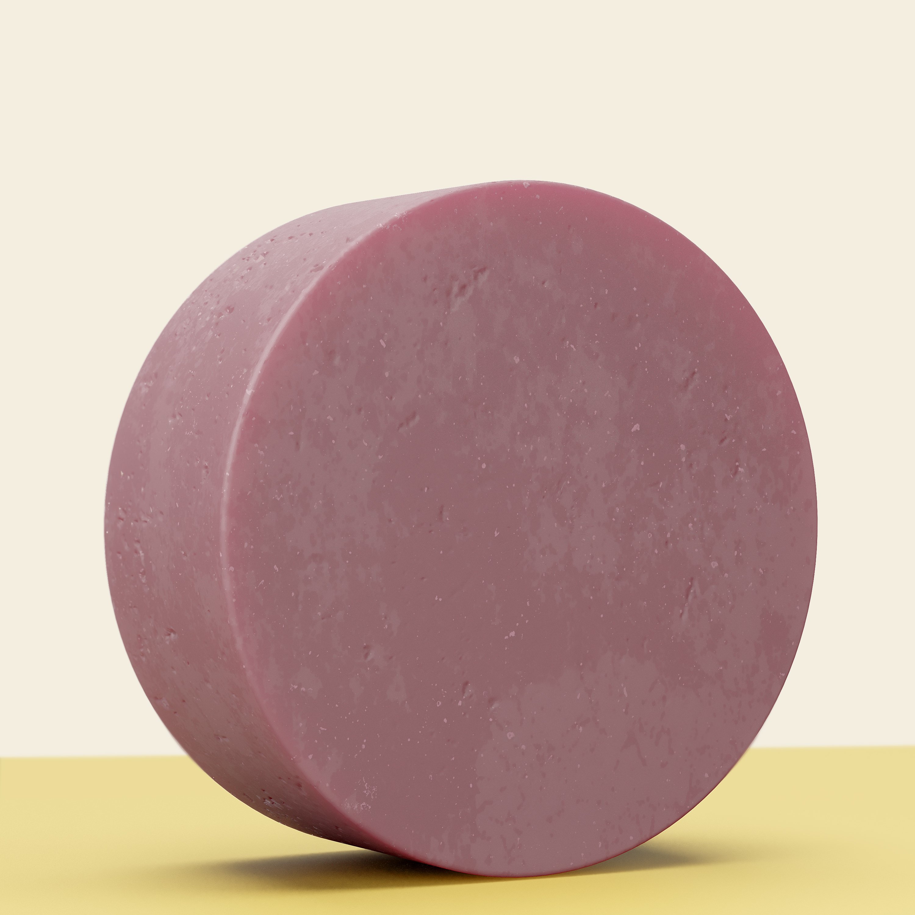 Protective hair conditioner bar for all hair types in a cardboard box
