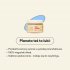 Krem Owocowy infografika planeta też to lubi: produkt tworzony ręcznie w polskiej manufakturze, 100% wegański skład, szklane opakowanie - nadaje się do recyklingu.